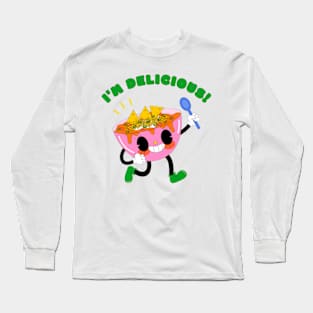 crazy noodles ramen Long Sleeve T-Shirt